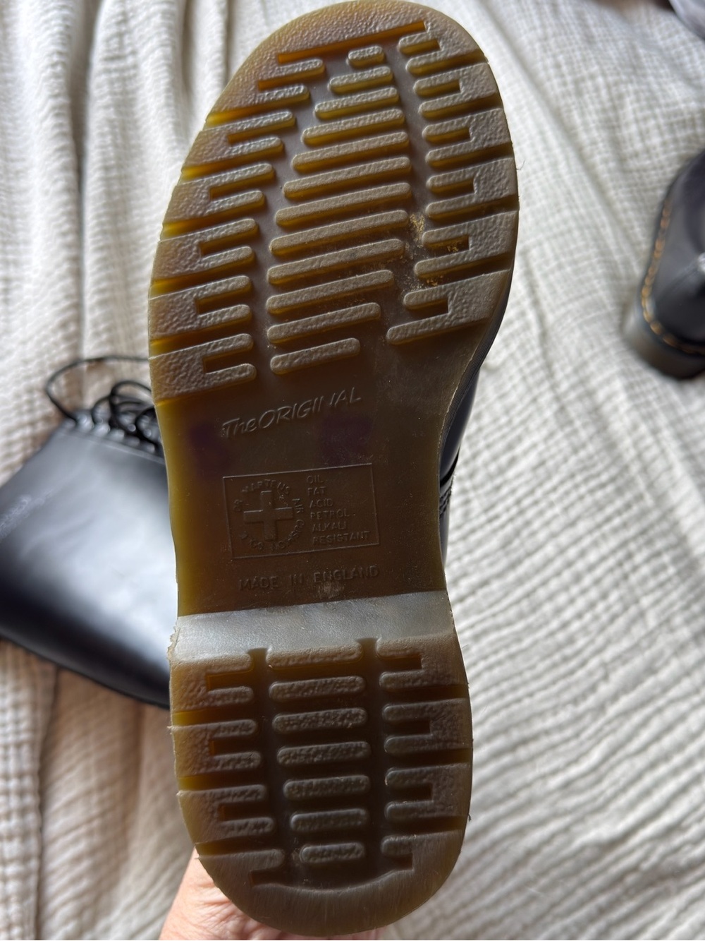 Dr. Martens Classic 20-eyelet MIE boots size UK 7/EU 41/US m8/w9 - Picture 12 of 12